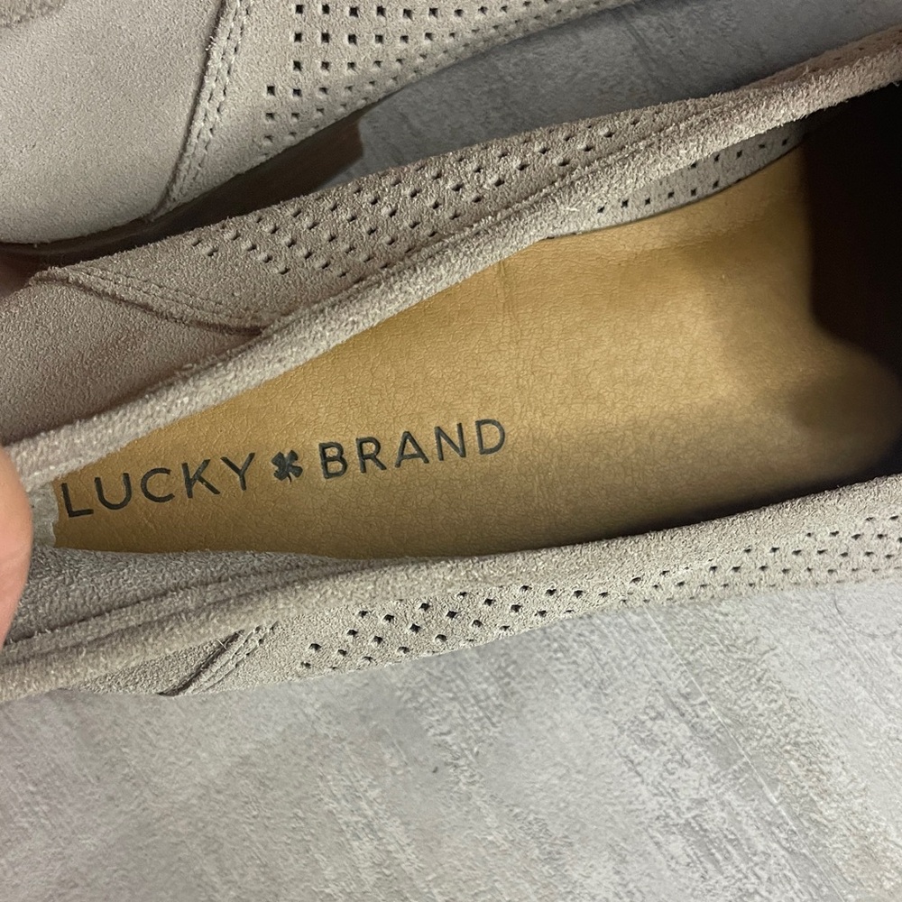 Lucky Brand- Caylan soft suede leather Loafers for Women-size 9.5 - Picture 2 of 14
